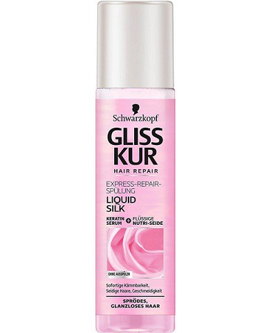 Gliss Kur balzám 200ml Liquid Silk expre | Kosmetické a dentální výrobky - Vlasové kosmetika - Kondicionery a kůry